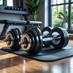 Adjustable Dumbbells Set